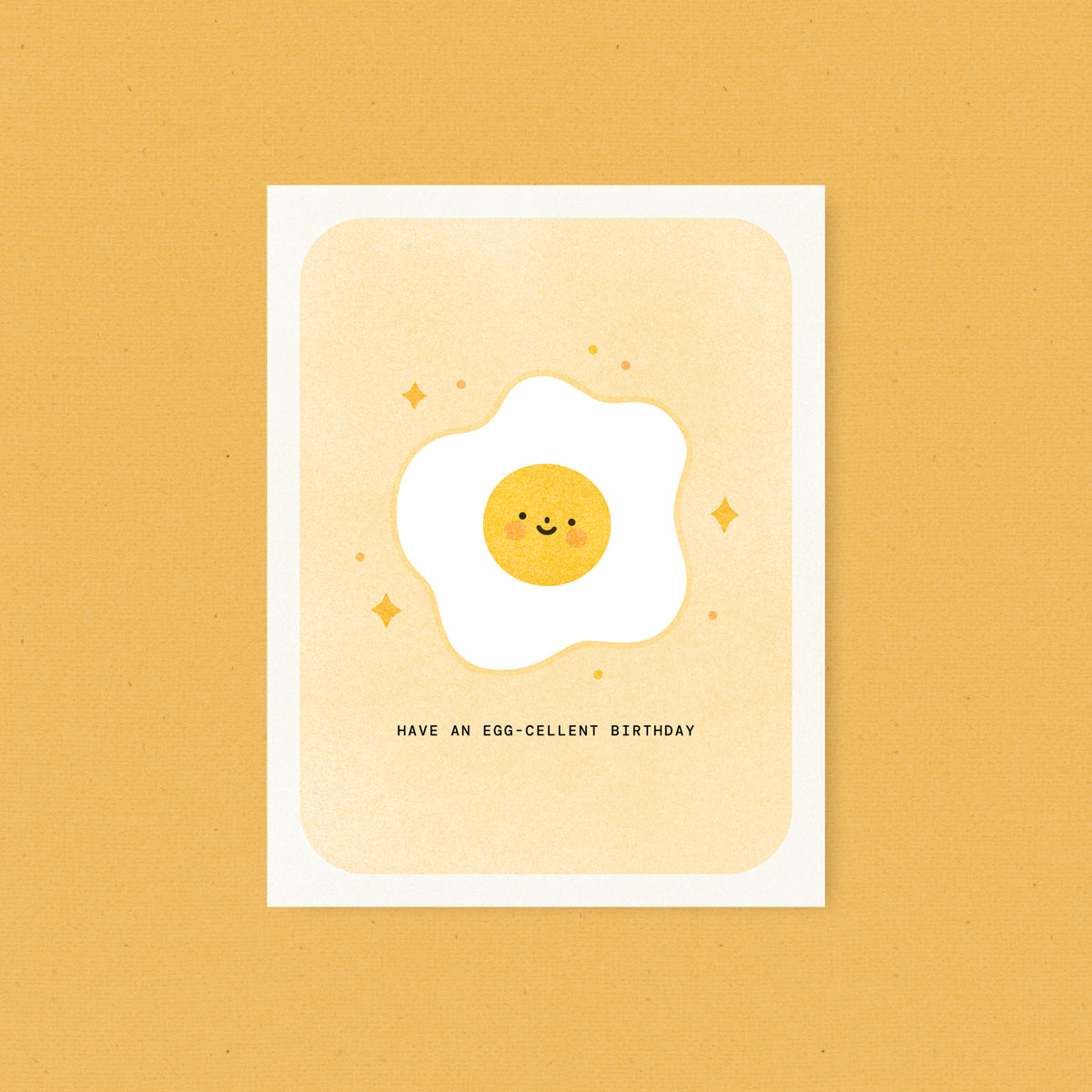 Have an Egg-cellent Birthday - Risograph Card