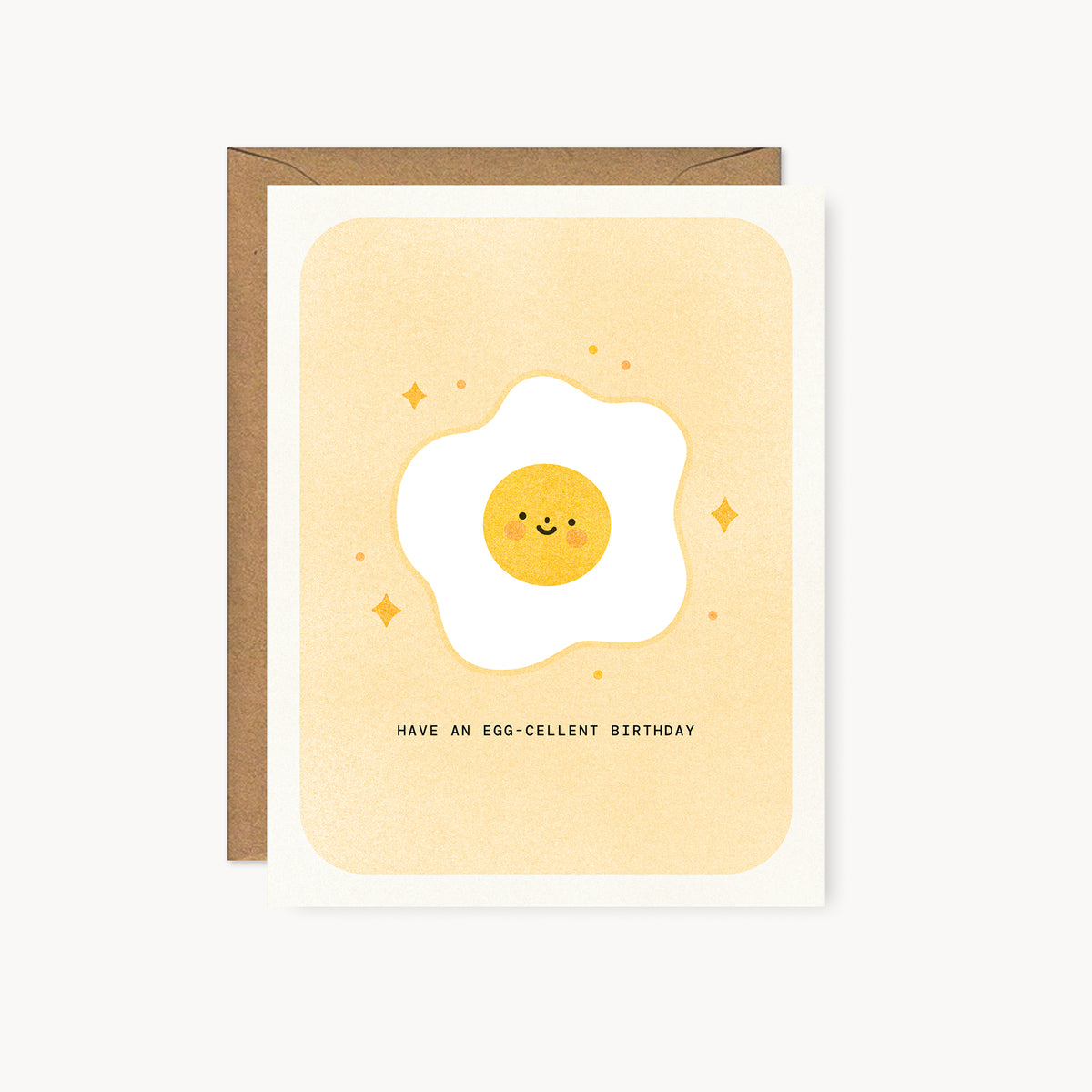 Have an Egg-cellent Birthday - Risograph Card
