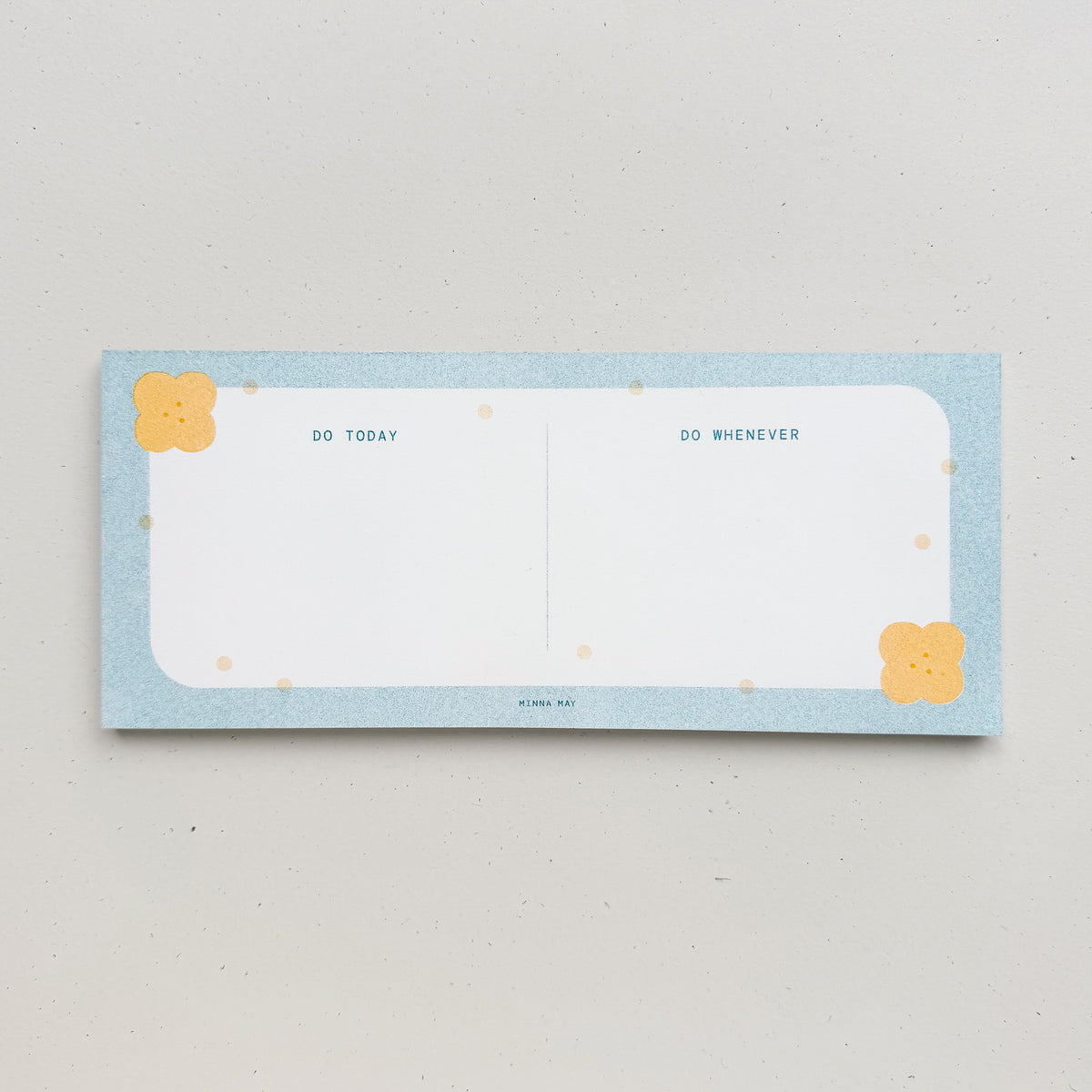 Do Today, Do Whenever - To-Do List Notepad