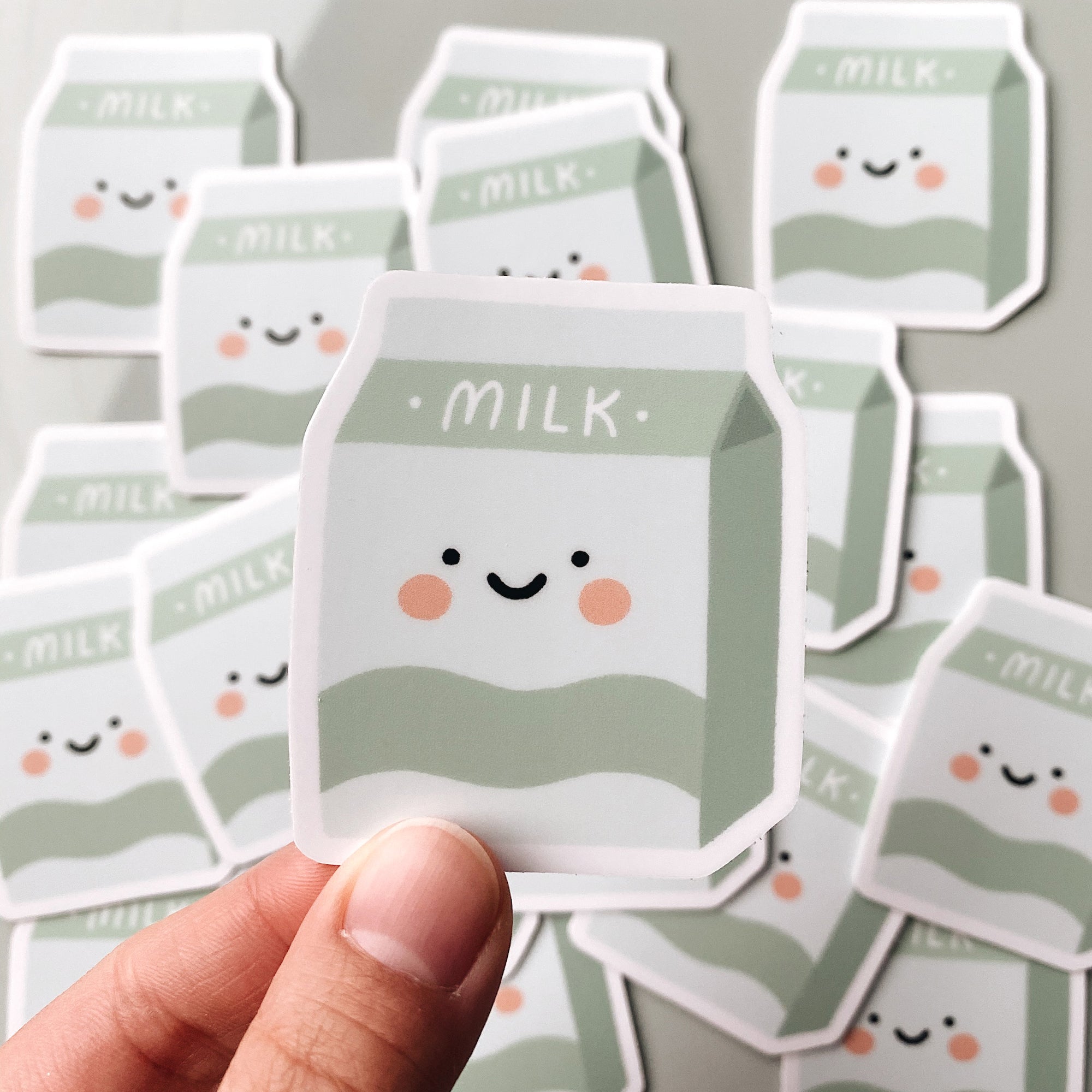 Milk Carton Sticker