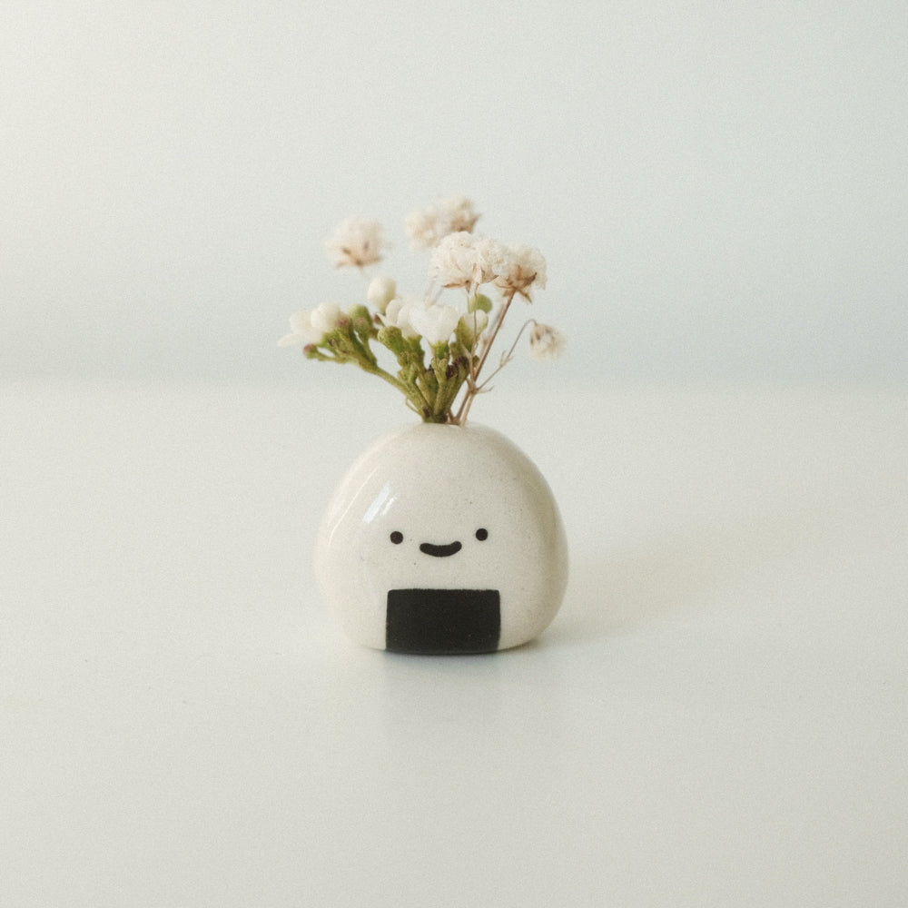 Onigiri Porcelain Mini Bud Vase Minna May Design