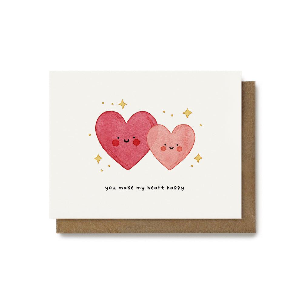 You Make My Heart Happy Card