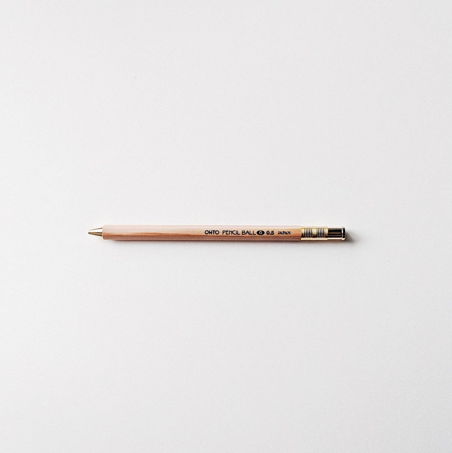 OHTO Japanese Gel Pen Pencil Ball 0.5mm - Natural