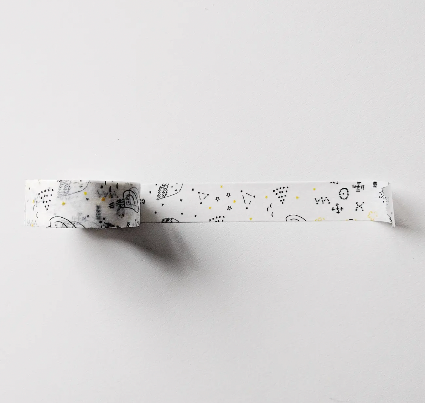 Starlit Sky Constellation Bird Pattern Classiky Washi Tape