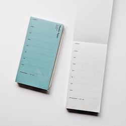 Weekly Planner Pocket Notepad by Drop Around x Classiky