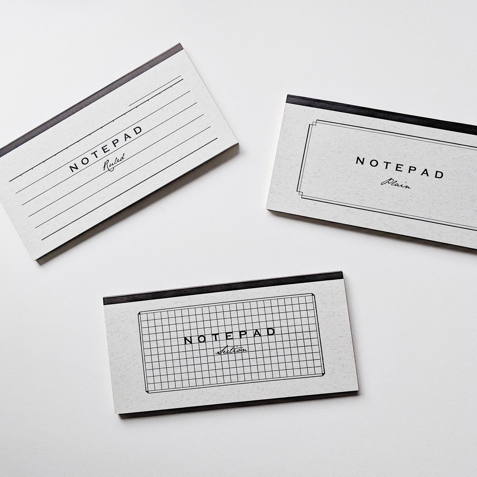 Yuruliku Notepad - Ruled, Plain & Grid