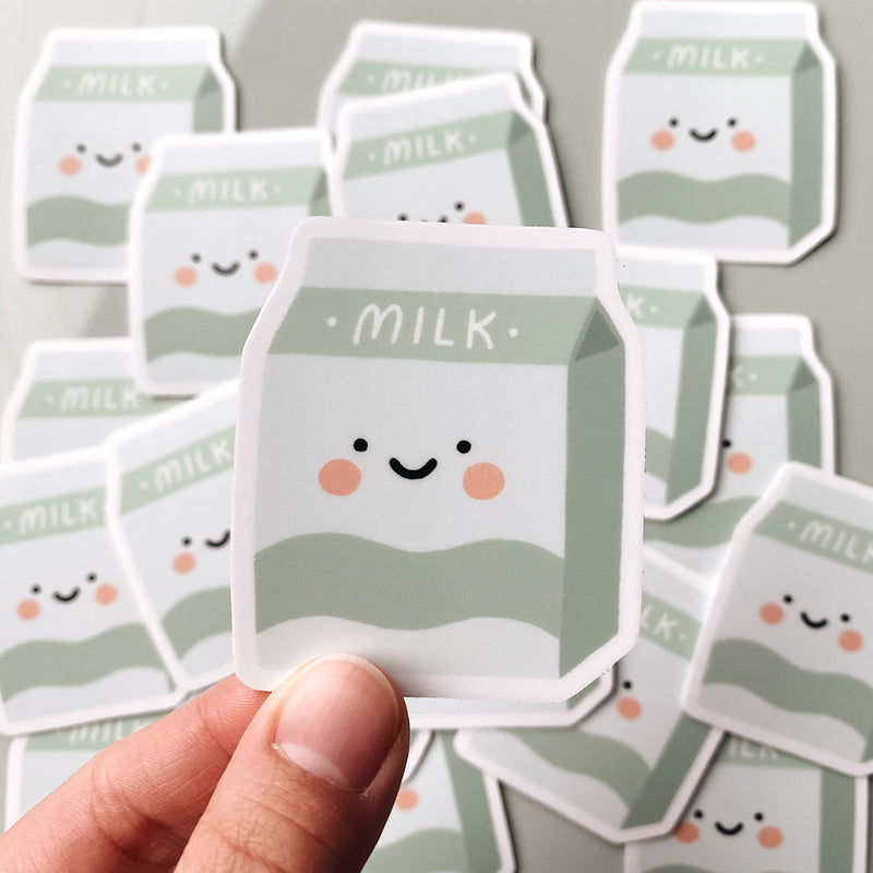 Milk Carton Decal Sticker