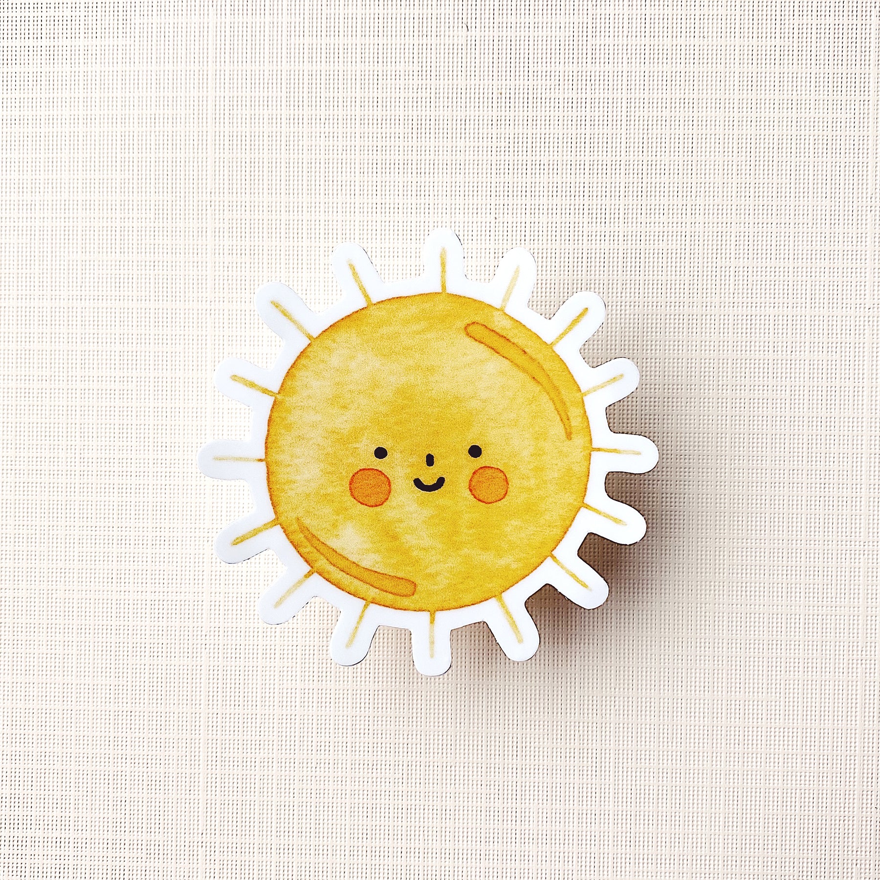 Sunshine Watercolor Sticker
