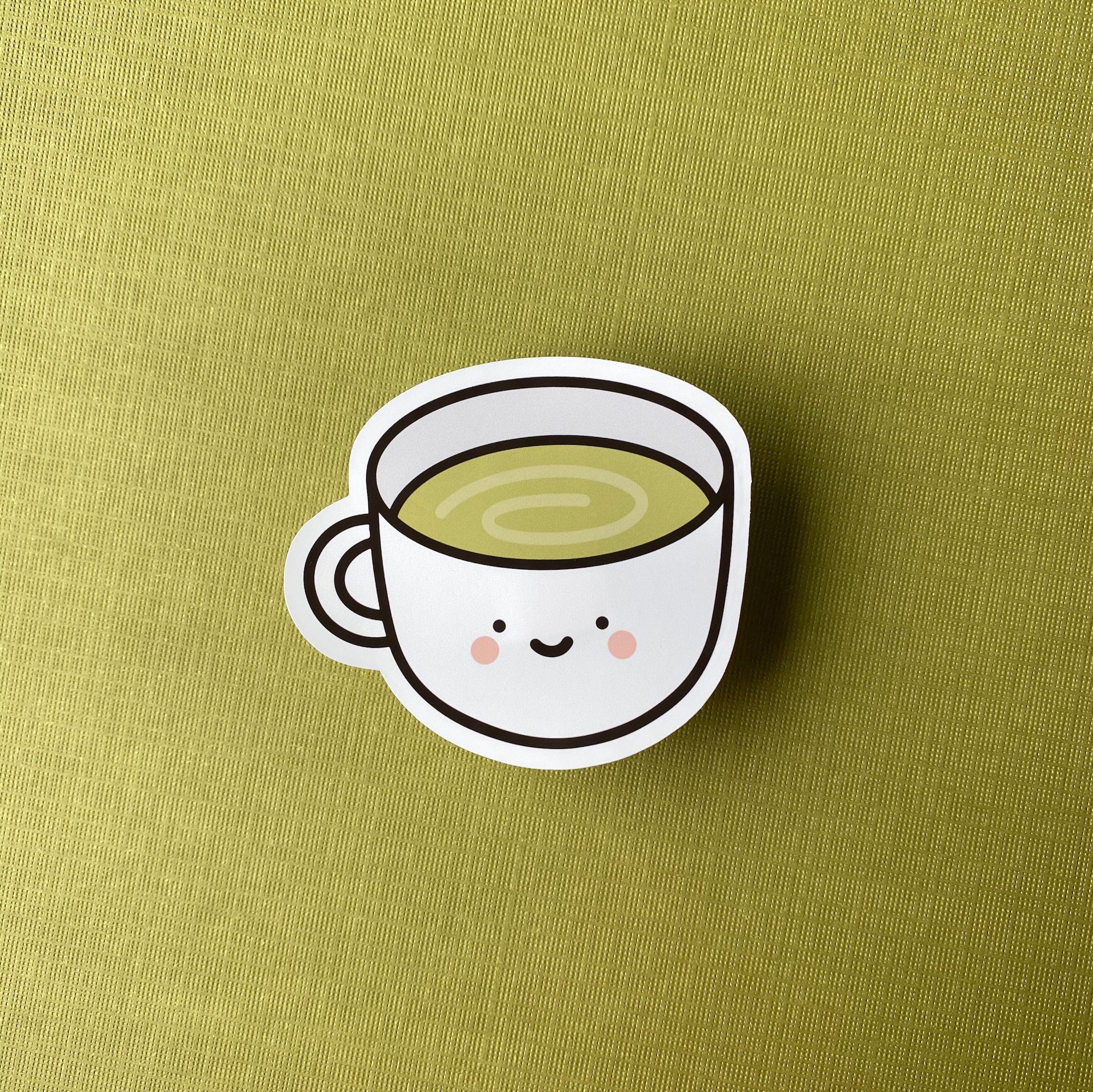Matcha Green Tea Sticker – Minna May Design